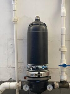 Water inlet coarse filter